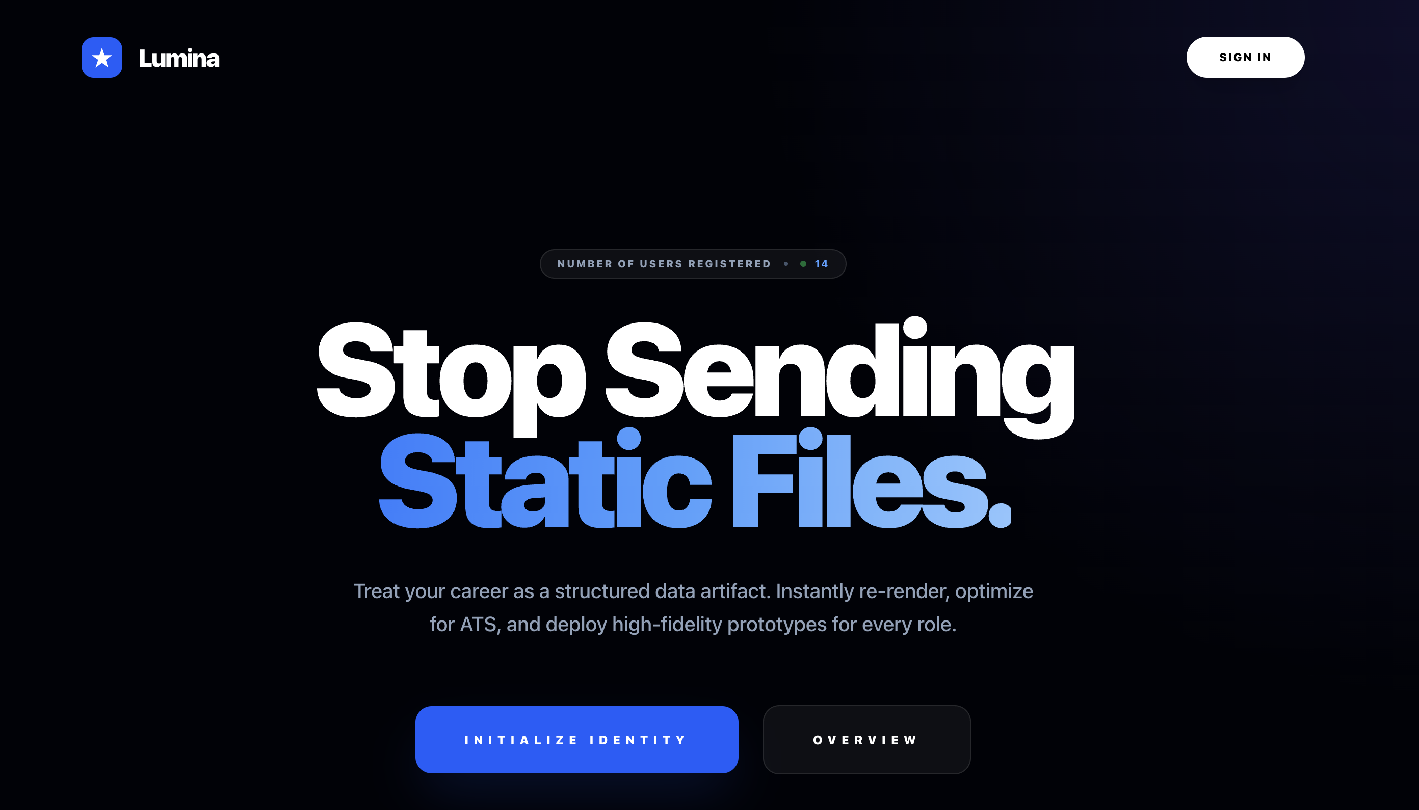 LuminaAI - Career Intelligence Platform